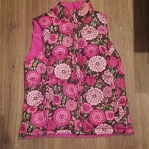 Lilly Pulitzer, S Reversable puffer vest